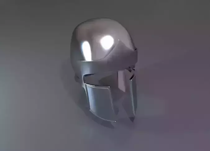Helmet iron spartan helmet
