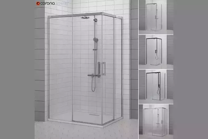 Cabin showers Radaway IDEA