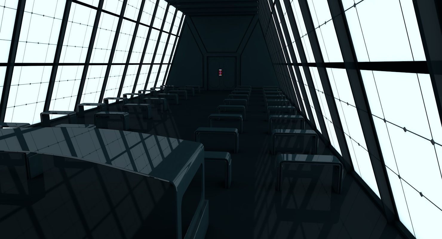 Sci Fi Interior 3D model_9