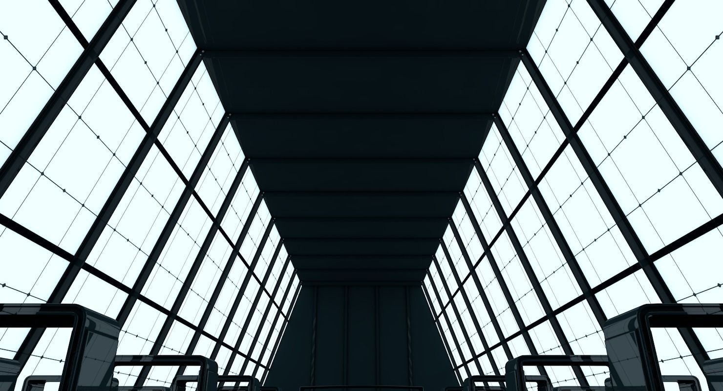 Sci Fi Interior 3D model_1