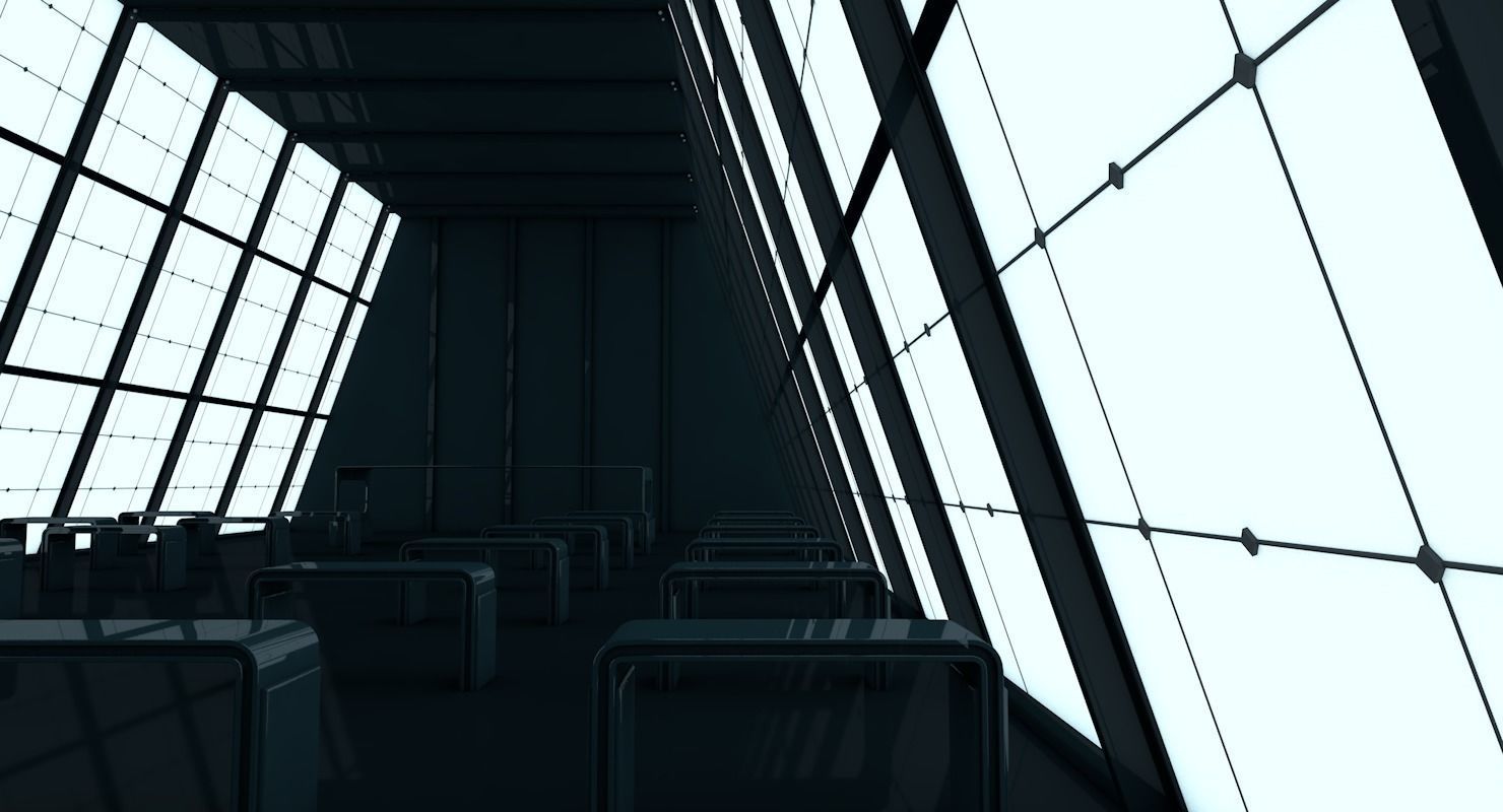 Sci Fi Interior 3D model_5