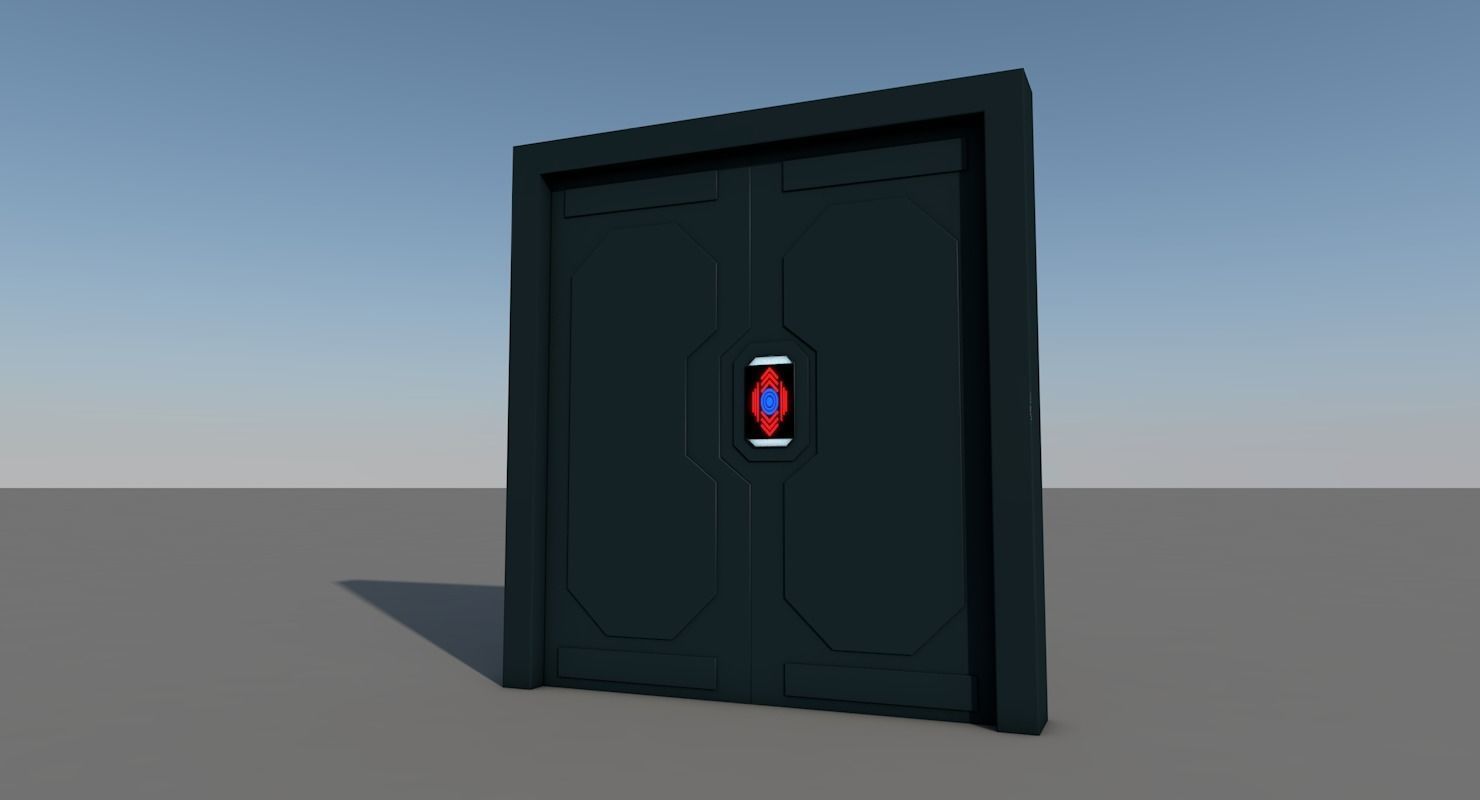 Sci Fi Interior 3D model_11