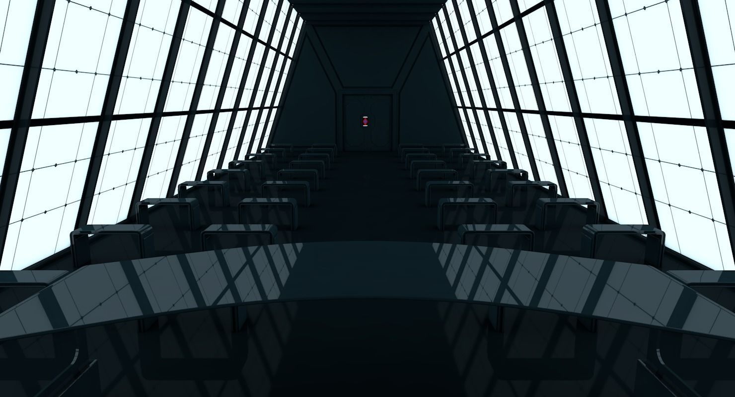 Sci Fi Interior 3D model_8