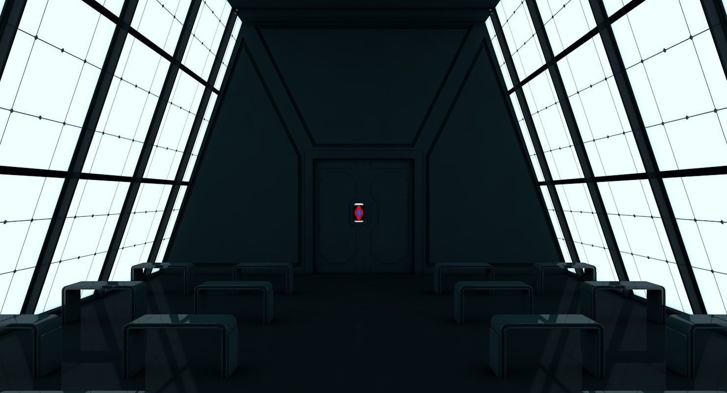 Sci Fi Interior 3D model_6