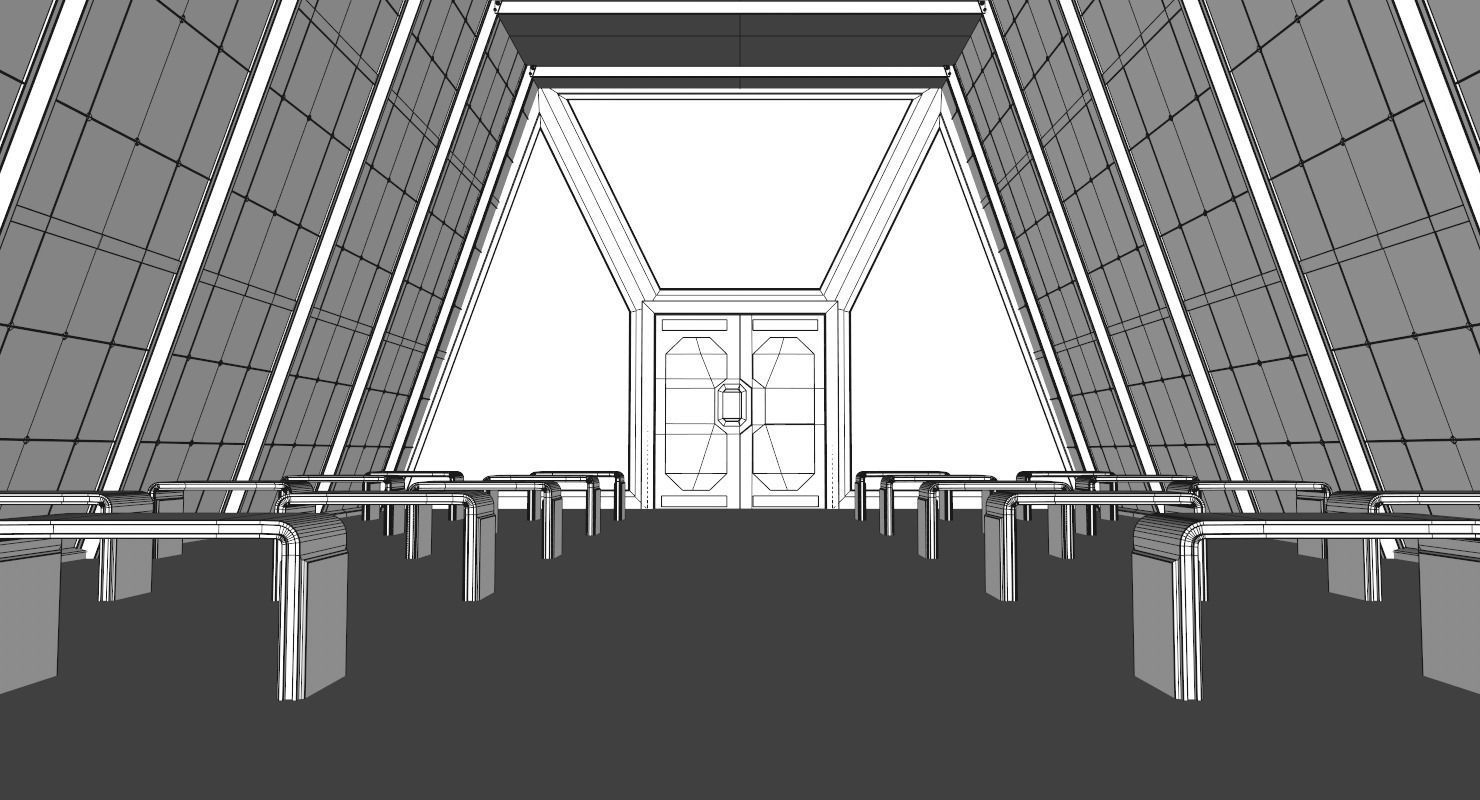 Sci Fi Interior 3D model_19