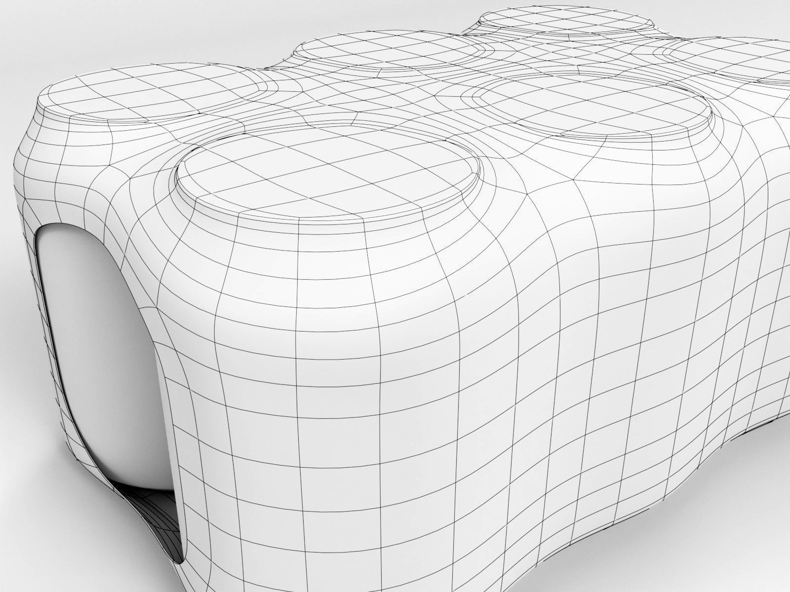 6 pack 250ml beverage cans in a plastic shrinkwrap 3D model_7