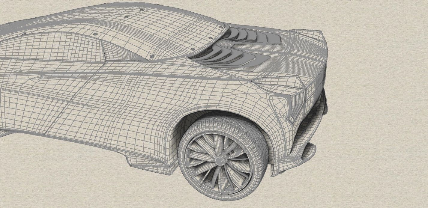 Peugeot Onyx Concept - IGES model 3D model_3