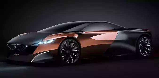 Peugeot Onyx Concept - IGES model 3D model