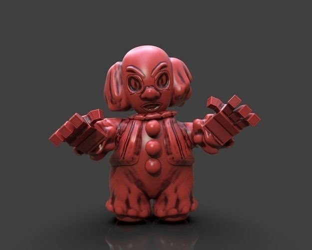 Cartoon Pennywise Free 3D print model