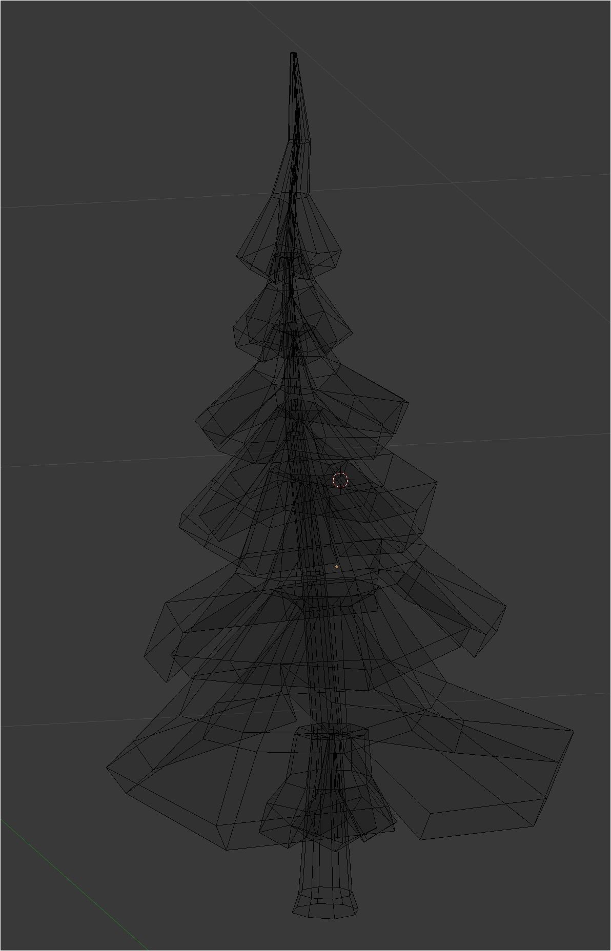 Low poly model of a diner Low-poly 3D model_12