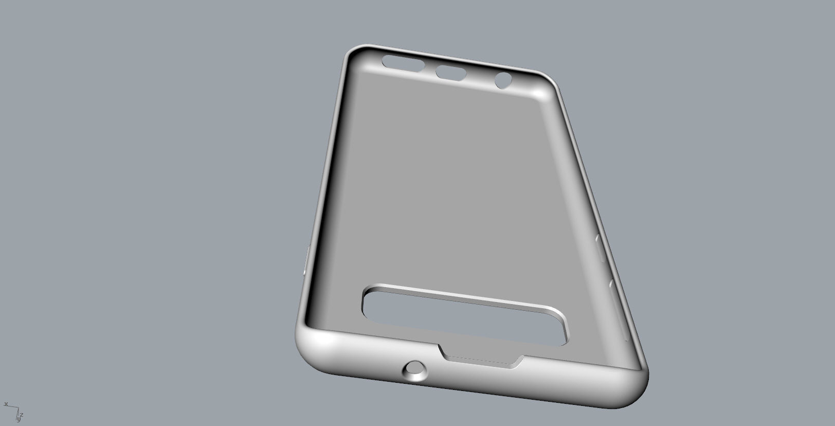 SAMSUNG Galaxy S10 case design 3D print model_5
