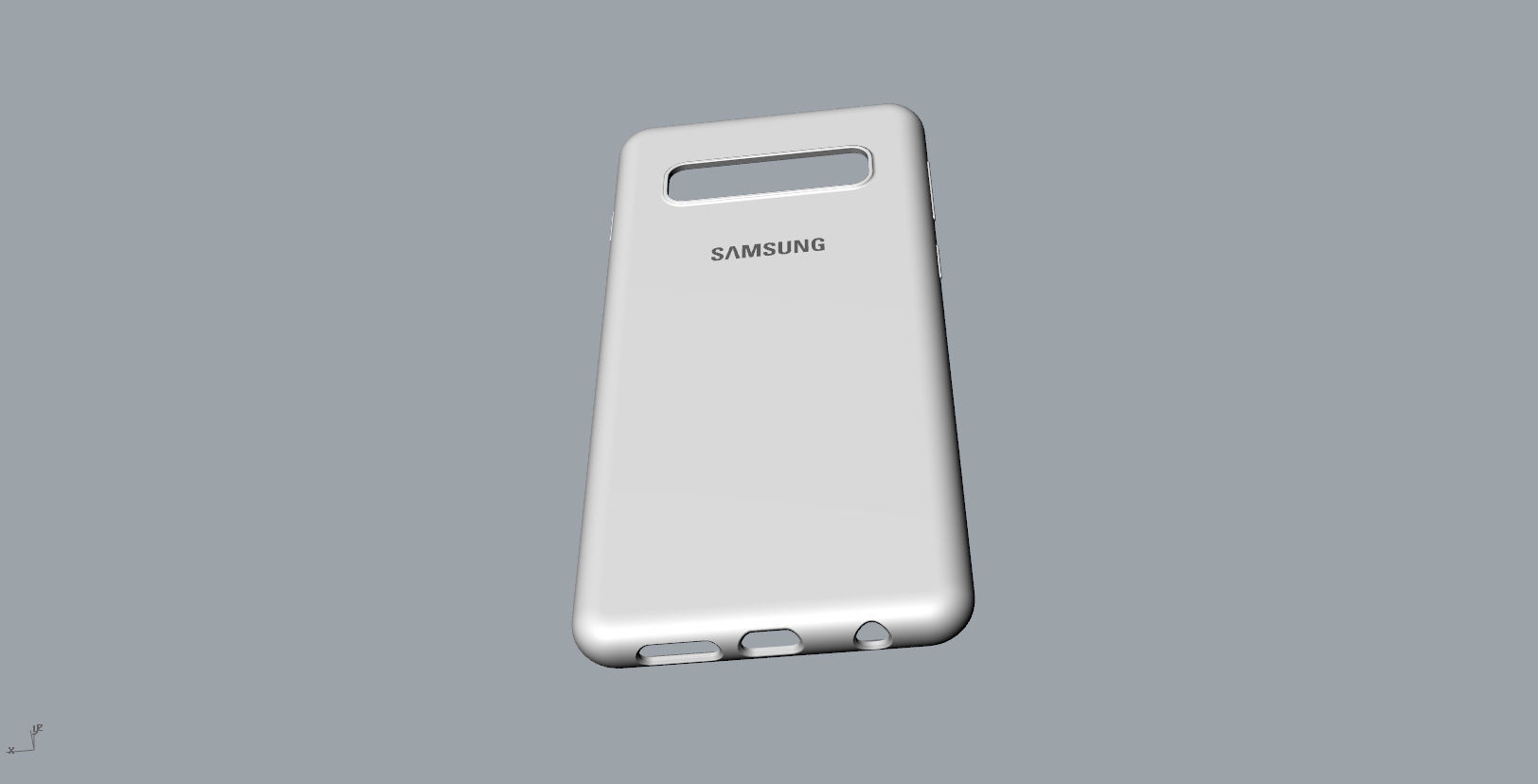 SAMSUNG Galaxy S10 case design 3D print model_1
