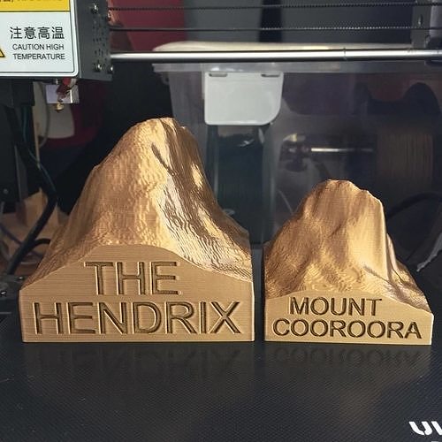 Mount Cooroora Free 3D print model