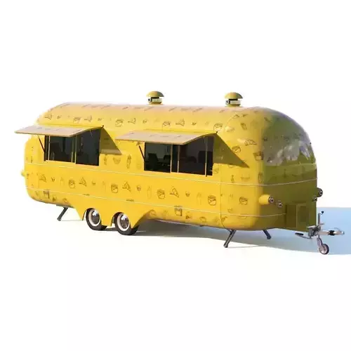 Food Truck ENK-8 3D model