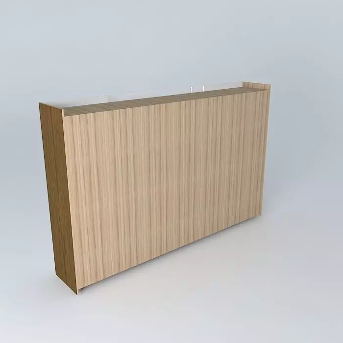 wardrobe with doors and drawers Free 3D model