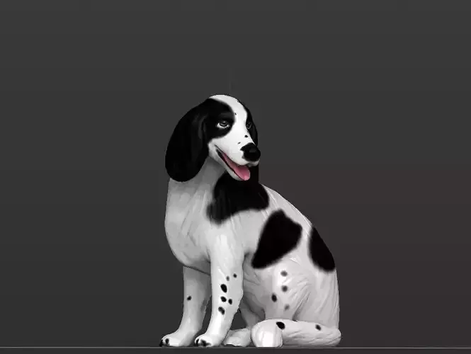 Dog - 3D figurine model