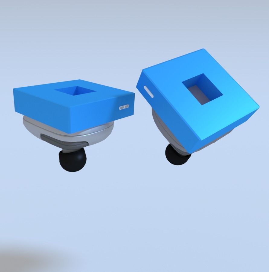 RoPods pair of squares 3D model_5