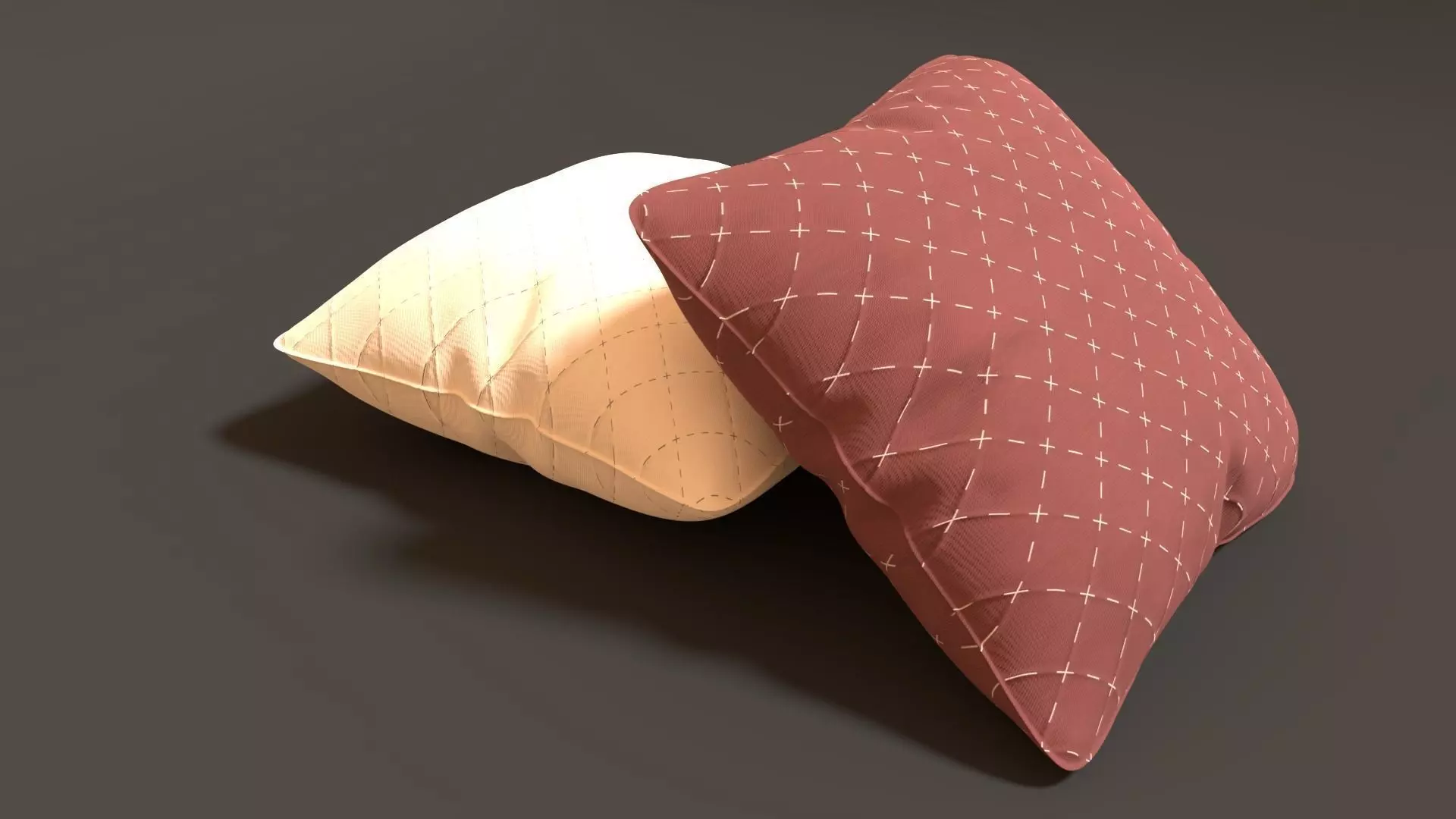 Simple Pillow Free low-poly 3D model