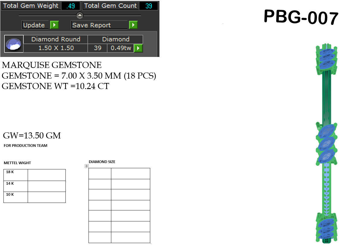 Women Bangle 3dm stl render detail 3D print model 3D print model_4