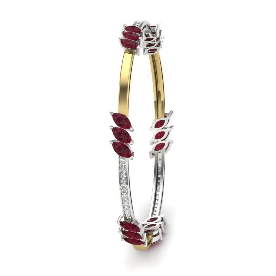 Women Bangle 3dm stl render detail 3D print model 3D print model_3