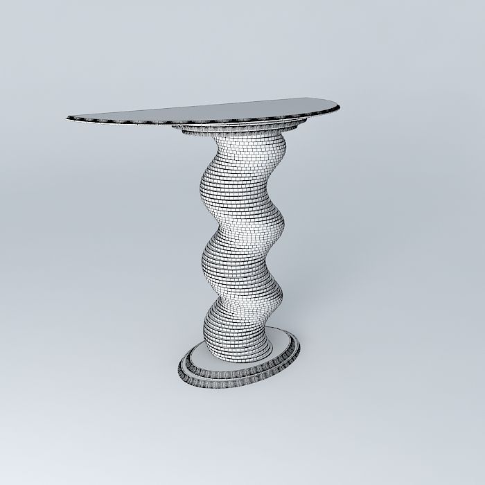 console table Free 3D model_3