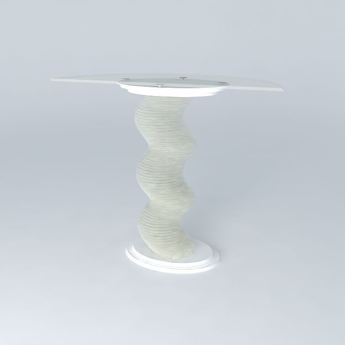 console table Free 3D model_1