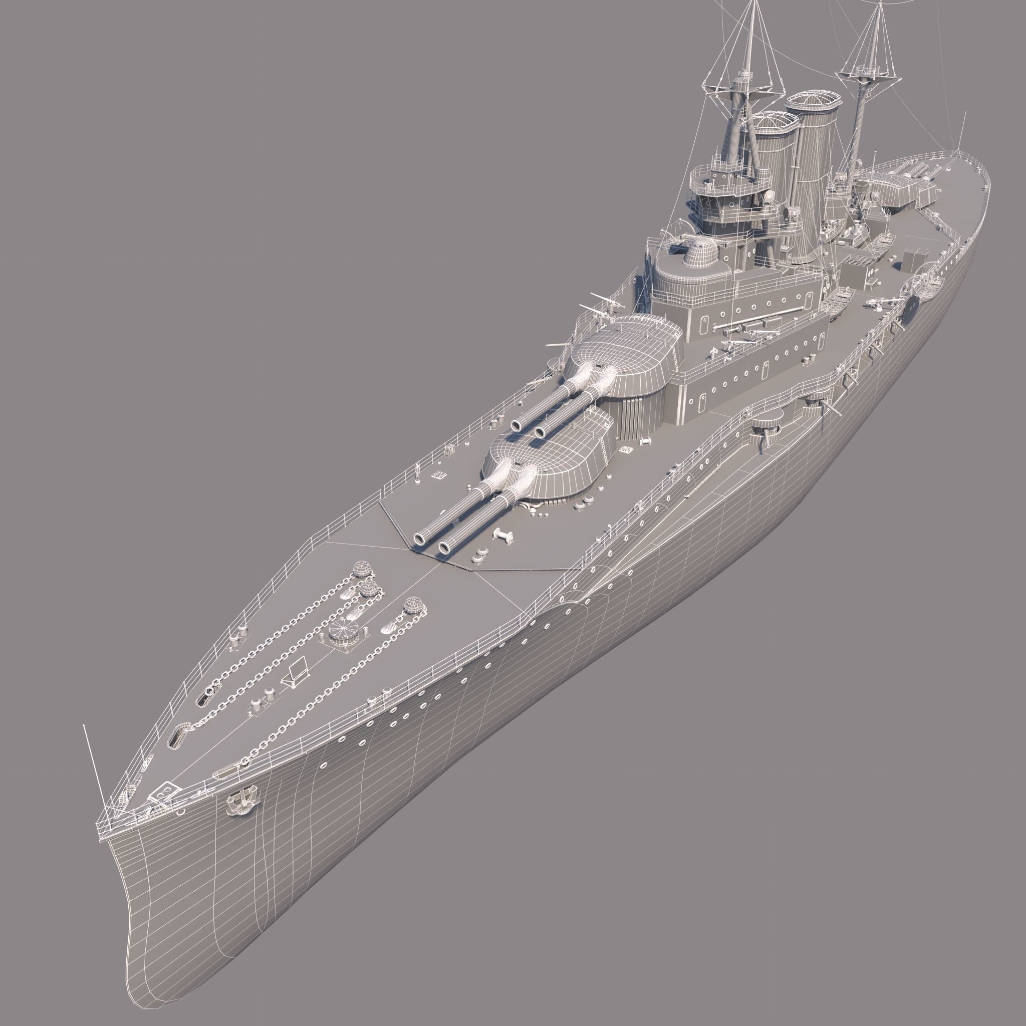 HMS Queen Elizabeth 3D model_5
