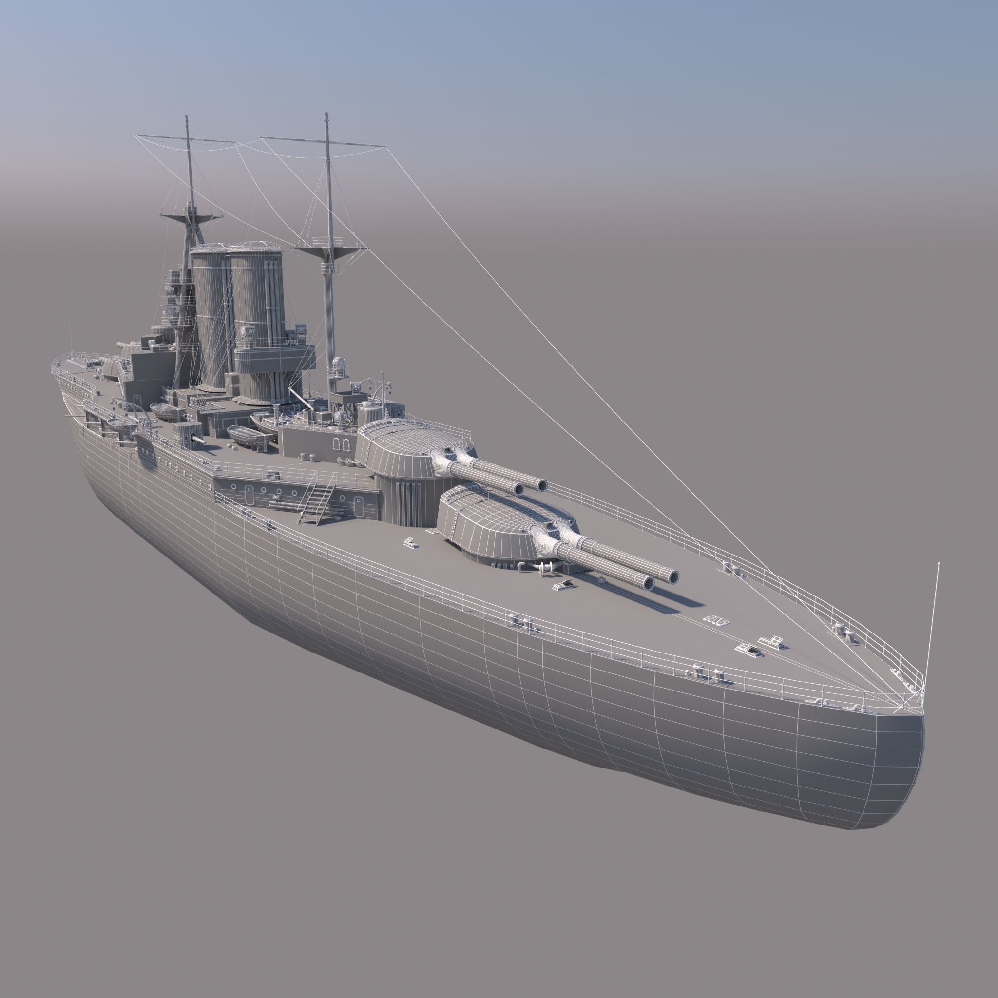 HMS Queen Elizabeth 3D model_3