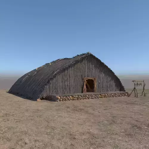 Prehistoric Wooden House