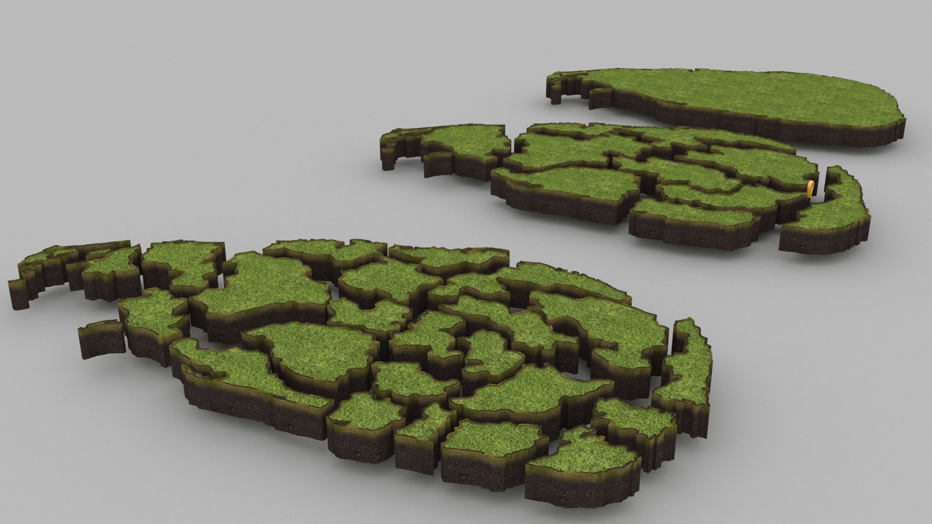 Sri Lanka Map 3D model_4