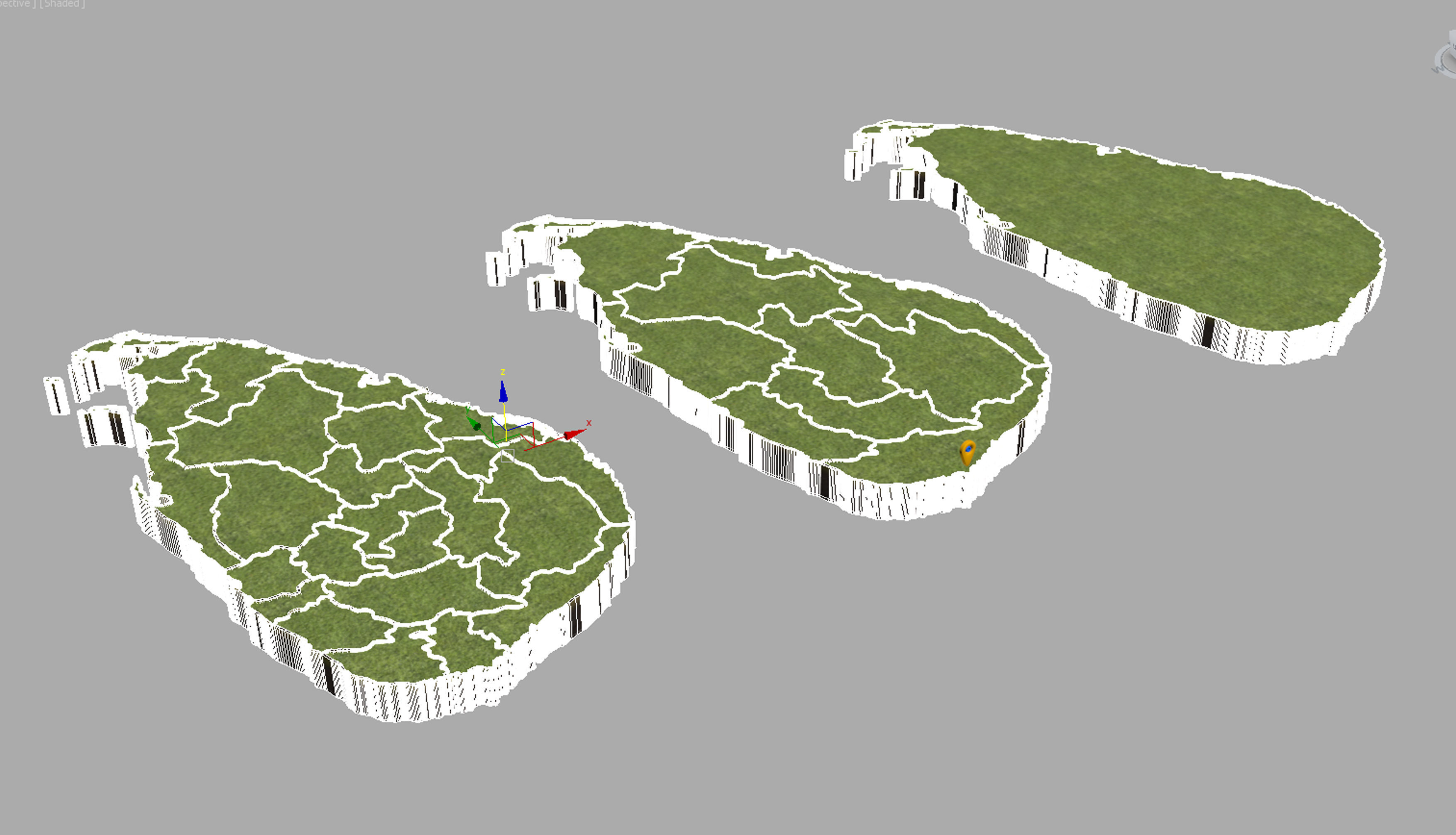 Sri Lanka Map 3D model_10