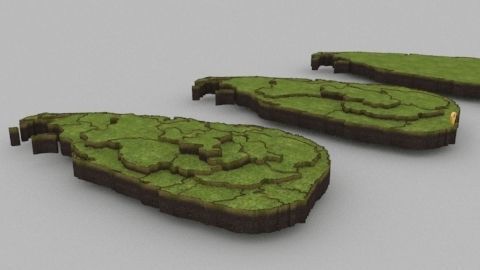 Sri Lanka Map 3D model_5