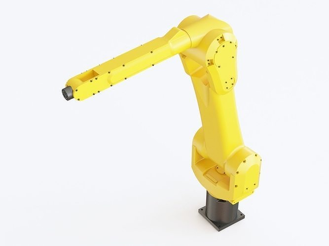 Industrial robot 06 3D model