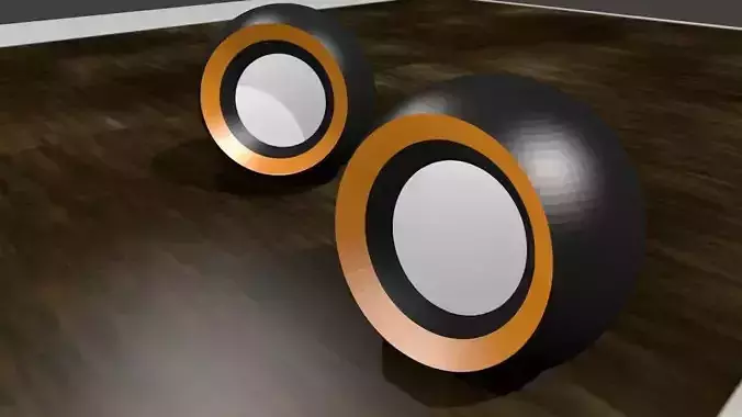 Speakers model - Blender