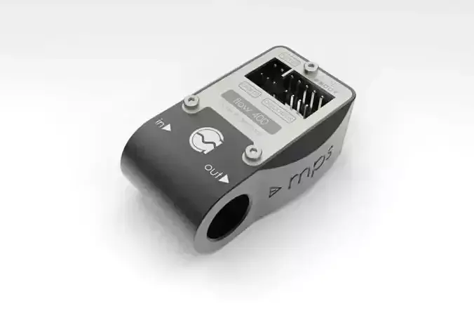 Aquacomputer MPS 400 Flow Sensor 3D model