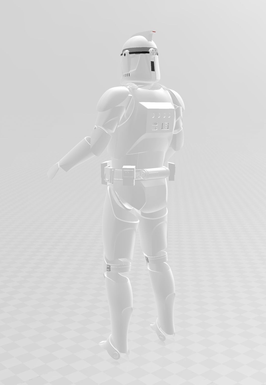 Star Wars Clone Trooper phase 1 Full Armour 3D print model_11
