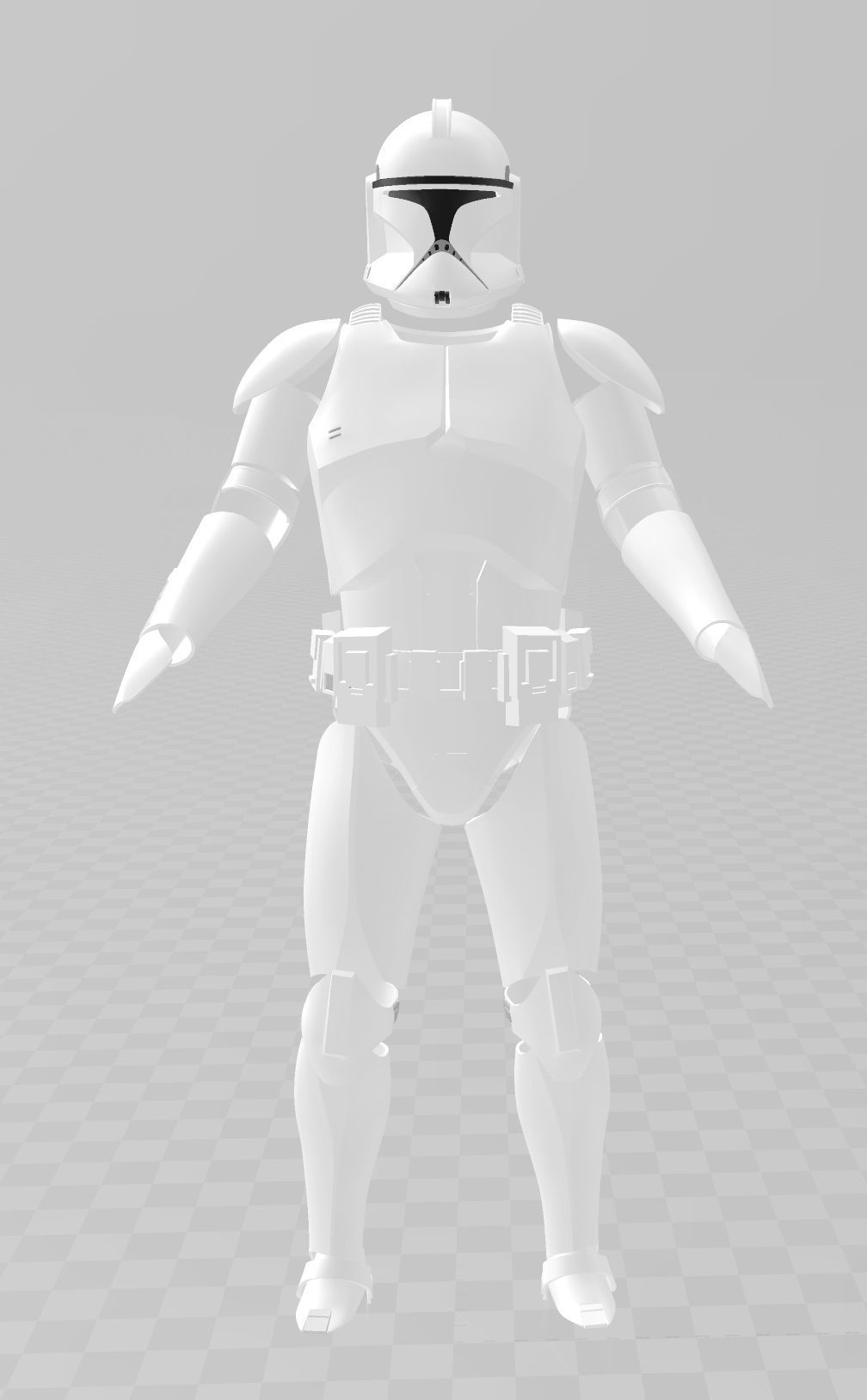 Star Wars Clone Trooper phase 1 Full Armour 3D print model_7