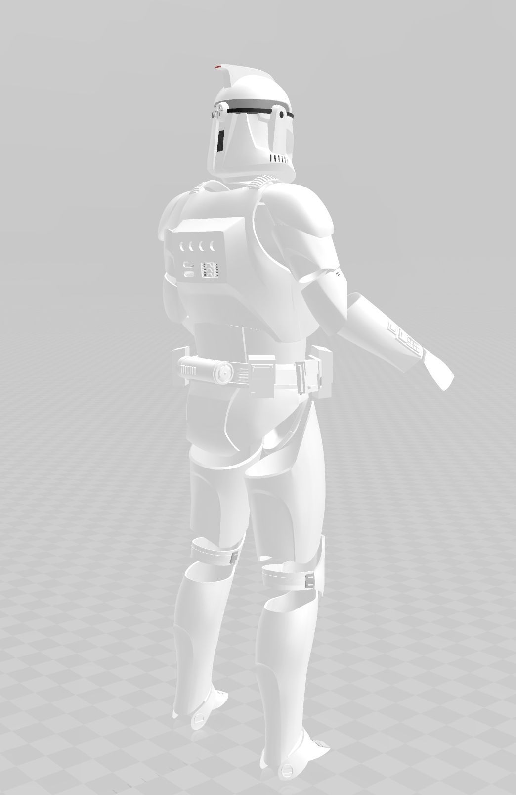 Star Wars Clone Trooper phase 1 Full Armour 3D print model_13