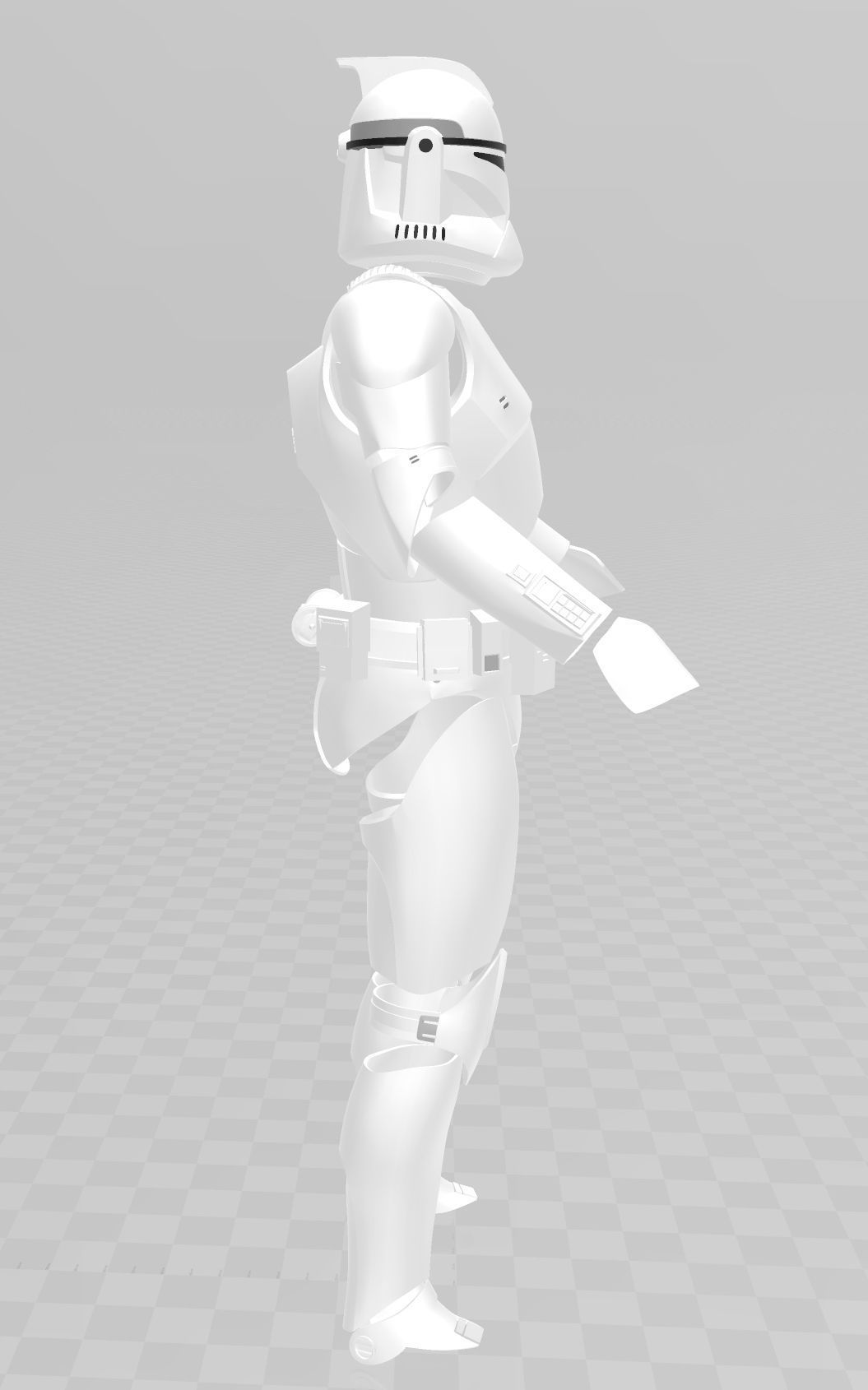 Star Wars Clone Trooper phase 1 Full Armour 3D print model_12