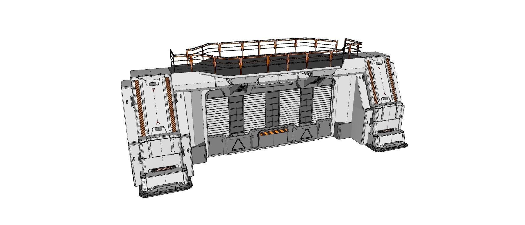 sci fi door 4 3D model_18