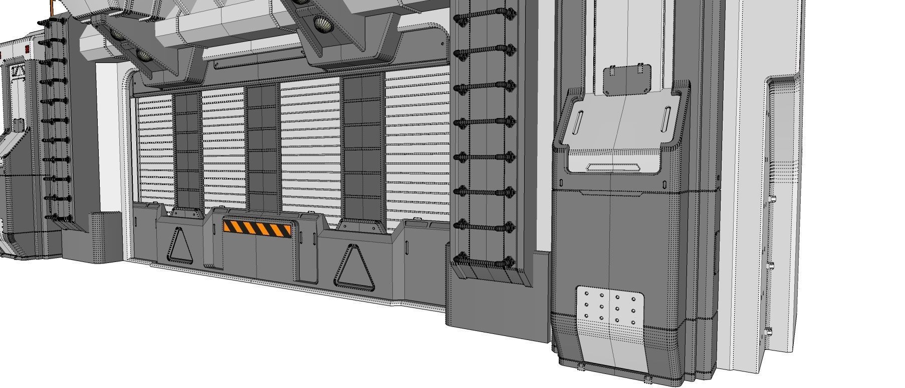 sci fi door 4 3D model_24