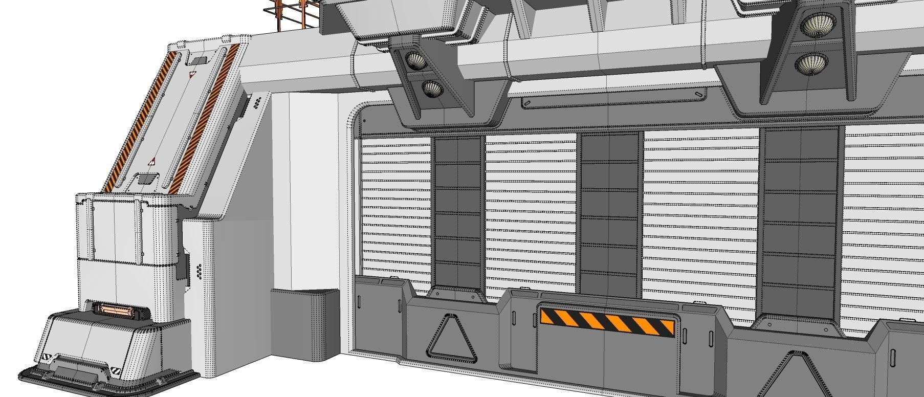 sci fi door 4 3D model_25