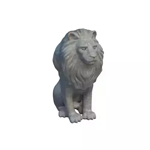 Lion statuette