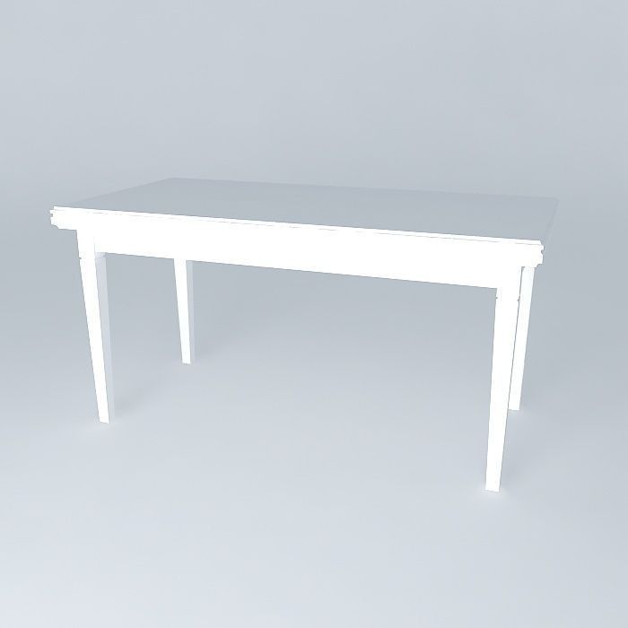 dining table Free 3D model_1