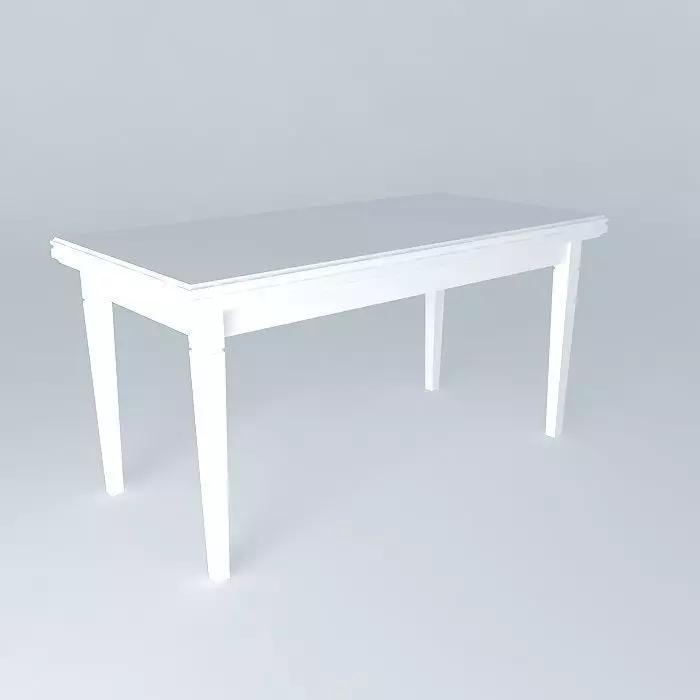 dining table Free 3D model_0