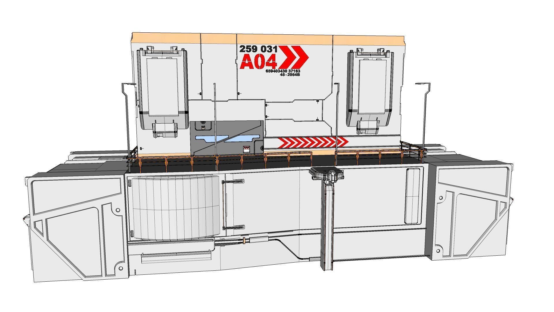 sci-fi Architectural element 13 3D model_21