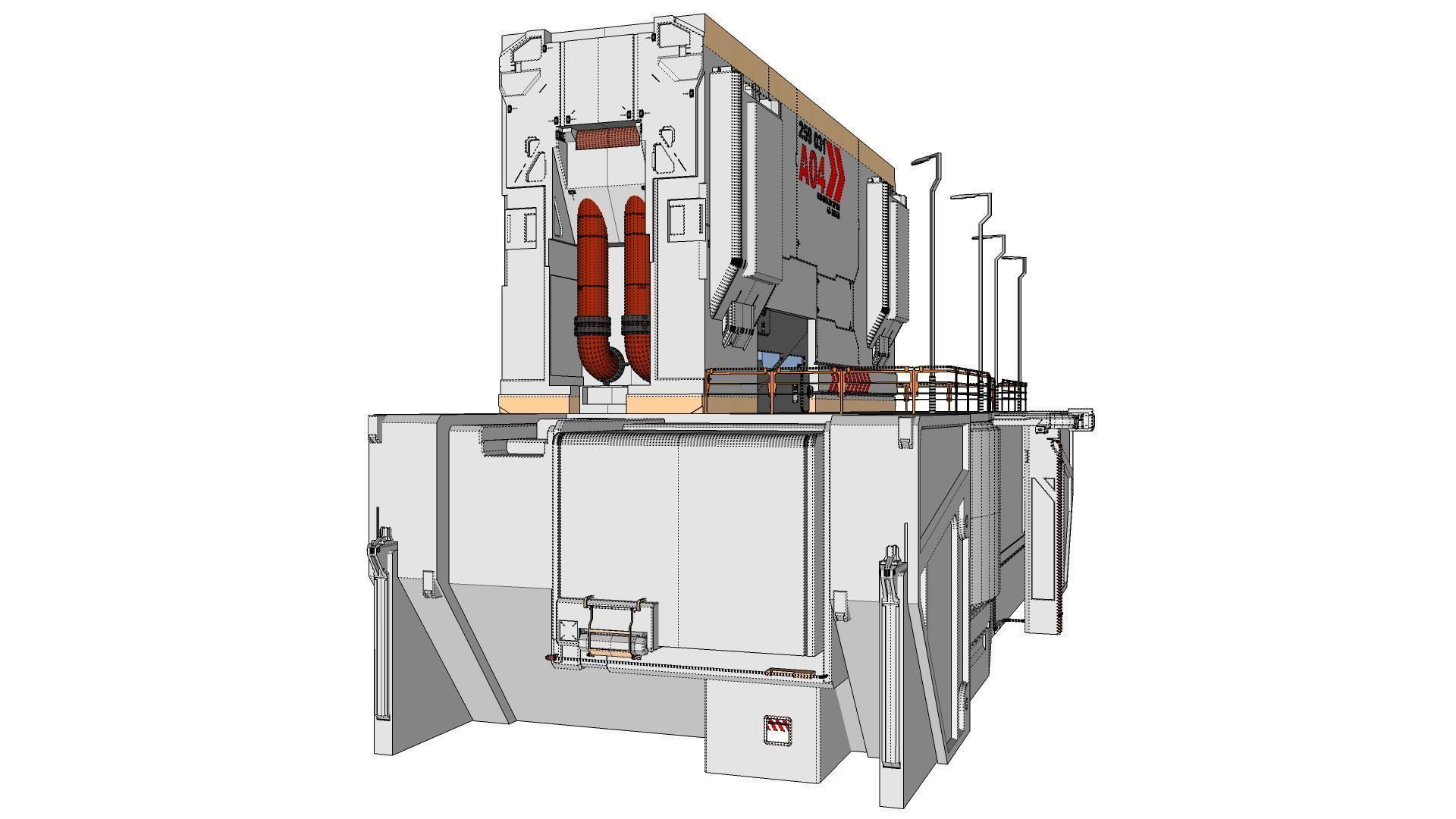 sci-fi Architectural element 13 3D model_28