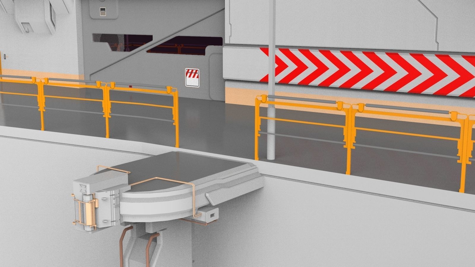 sci-fi Architectural element 13 3D model_14