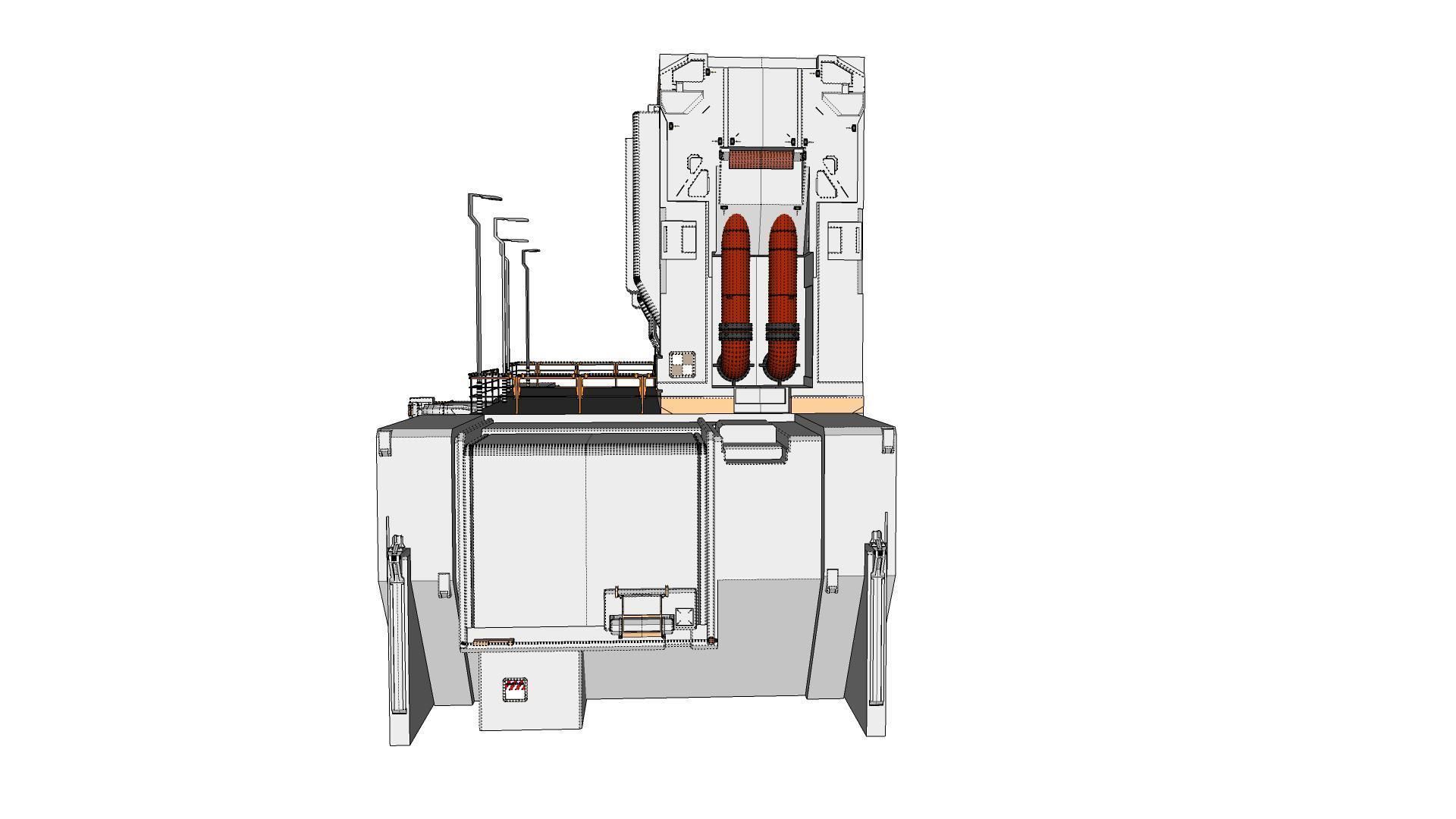 sci-fi Architectural element 13 3D model_24