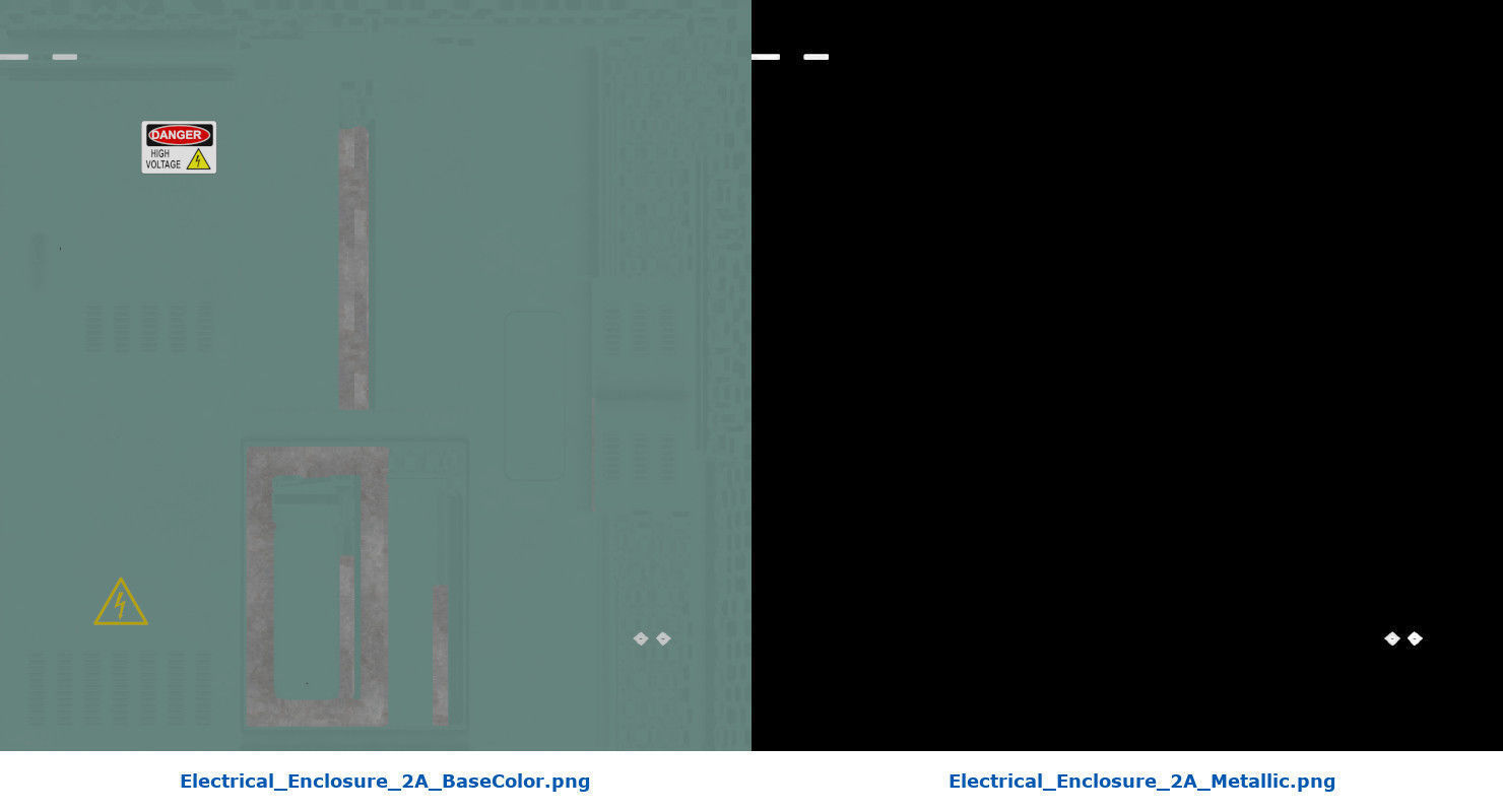 Electrical Enclosure 2A Low-poly 3D model_7